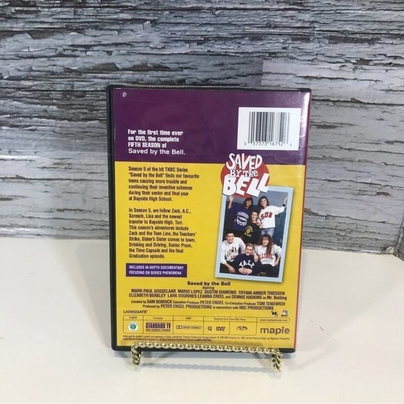 Saved by the Bell Season 5 Boxset DVD sealed - Picture 3 of 3